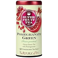 The Republic of Tea, Pomegranate Green Tea, 50-Count