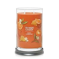 Honey Clementine Scented, Signature 20oz Large Tumbler 2-Wick Candle, Over 60 Hours of Burn Time