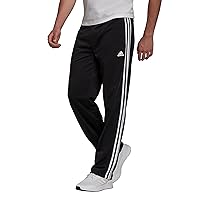 Men's Essentials Warm-up Open Hem 3-stripes Tracksuit Pants