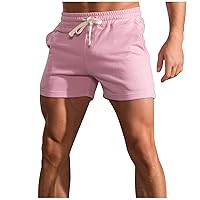 Men's Workout Running Shorts Lightweight Gym Athletic Shorts for Men with Pockets Gym Workout Shorts