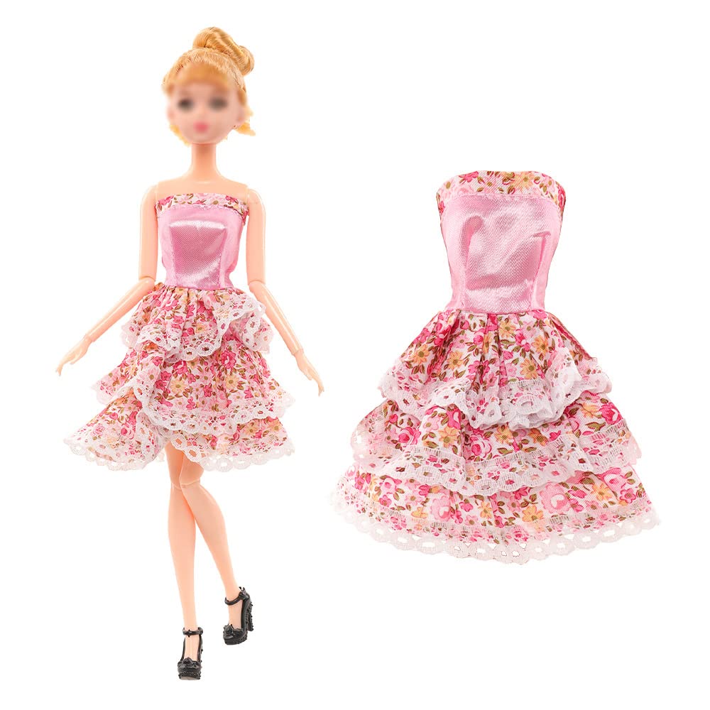 5 Pcs Doll Clothes Outfits  Casual Dresses for 11.5