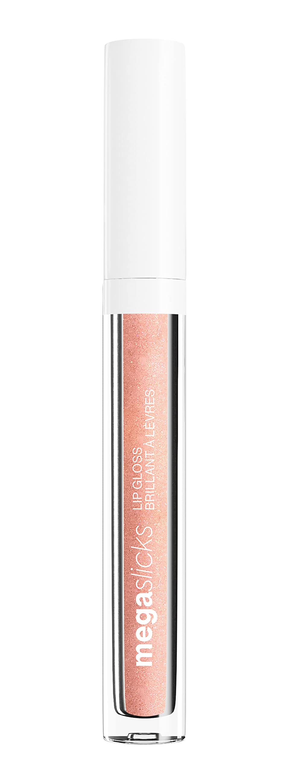 wet n wild Mega Slicks Lip Gloss | Long Lasting | Hyaluronic Acid | High Shine | Champagne Please