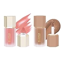 KIMUSE Liquid Blush & Weightless, Long-Wearing, Smudge Proof, Natural-Looking, Dewy Finish Liquid Contour Stick