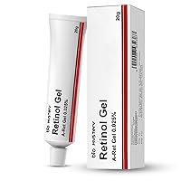 Retinol Gel 0.025 Vitamin A Repairs Fine Lines & Wrinkles, Scar Treatment, Sun Spots, Anti-Aging (20 Gram / 0.7 Oz)