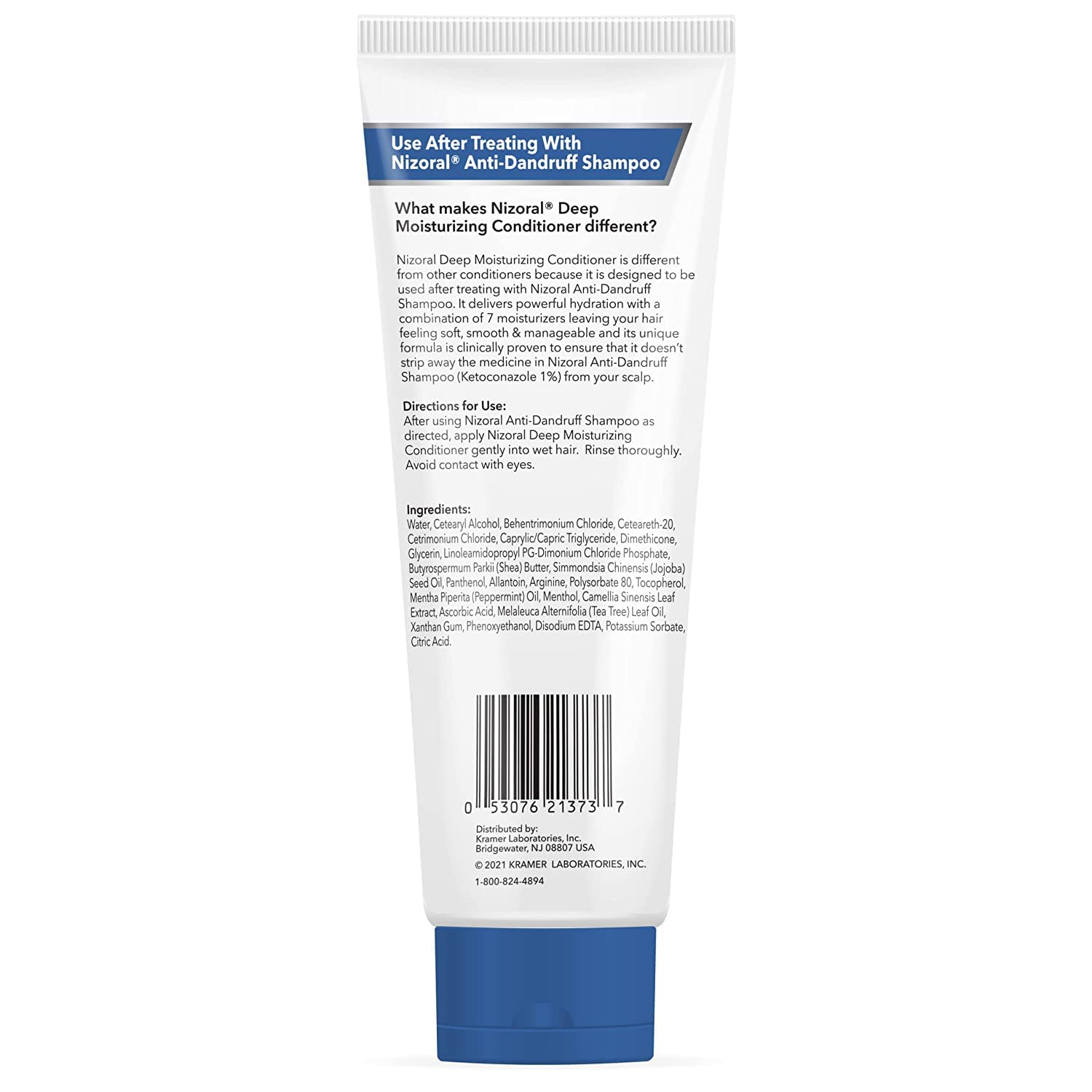 Nizoral Deep Moisturizing Conditioner 9.4 Oz Anti-Dandruff Shampoo 21 Fl Oz Bundle