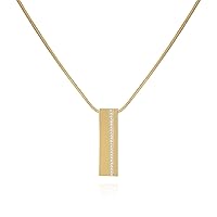 Vince Camuto Long Bar Pendant Goldtone Necklace for Women