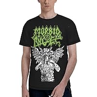 Morbid Angel T Shirt Mens Casual Tee Summer Exercise Crew Neck Short Sleeves Tshirt