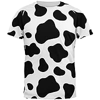 Old Glory Cow Pattern Costume All Over Adult T-Shirt