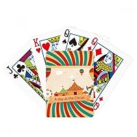 A Day at The Circus Pattern Poker Playing Magic Card Fun Board Game