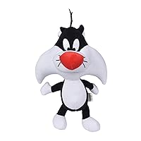 Looney Tunes for Pets Sylvester The Cat Big Head Plush Dog Toy | Officially Licensed Warner Brothers Dog Toy | Large Stuffed Animal for Dogs, 12 Inches