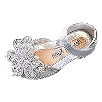 Fashion Spring and Summer Children Dance Shoes Girls Dress Performance Princess Shoes Pearl Rhinestone Sequins