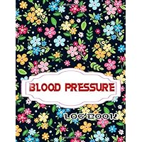 Blood Pressure Record Log: Thirty Days To Natural Blood Pressure Control Size 8.5 X 11 Inches Glossy Cover Design Cream Paper Sheet ~ Sugar - Sugar # Personal 100 Page Fast Print.