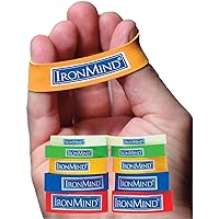 IronMind Expand-Your-Hand Bands 10 Pack: Kiss Elbow Pains Goodbye - Prevent, Rehab, Reduce Pain from Tennis Elbow, Carpal Tunnel. Authentic, original, effective.