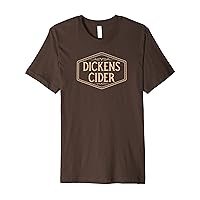 Dickens Cider - Bottle label pun design - Cheeky innuendo Premium T-Shirt