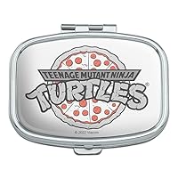 Teenage Mutant Ninja Turtles Pizza Logo Rectangle Pill Case Trinket Gift Box