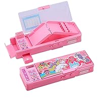  Boxgear 3 Pieces Clear Pencil Case Set for Girls and Boys, Pen  Holder with Zipper for Kids, Teens Portable Desk Organizer Pencil Pouch for  School & Stationery Supplies (Pink, Blue, Green) (