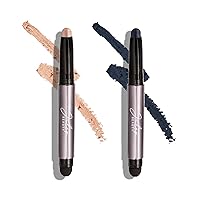 Julep Crème to Powder Eyeshadow Stick Duo - Champagne Shimmer and Midnight