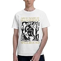 Siouxsie and The Banshees T Shirt Man's Summer Round Neckline Tops Casual Short Sleeve Tee