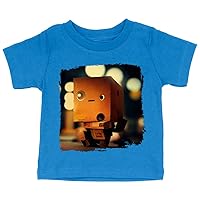 Robot Design Baby Jersey T-Shirt - Kawaii Baby T-Shirt - Cool T-Shirt for Babies
