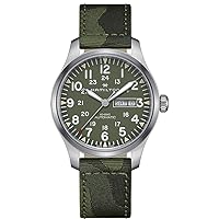 Hamilton Khaki Field Automatic Green Dial Men's Watch H70535061
