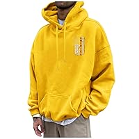 College Hoodies Oversized Plain Hoodie Mens 2023 Fall Trendy Hoody Loose Fit Outdoor Workout Sweatshirts Pullover