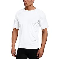 Kanu Surf Mens Short Sleeve Upf 50 Swim Shirt (Regular & Extended Sizes)