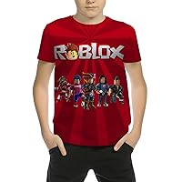 3D Printed Teen Boys Girls Crew T-Shirt Short Sleeve Tee