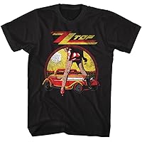 ZZ Top Legs Album Cover Mens Black Short Sleeve T Shirt Classic Rock Vintage Style Graphic Tees