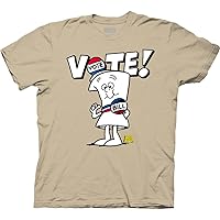 Ripple Junction Schoolhouse Rock Men's T-Shirt I'm Just a Bill on Capitol Hill Retro Vintage Vote Officially Licensed