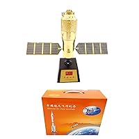 Simulation Alloy Tiangong No.2 Spacecraft Satellite Model 1/80 Scale Home Office Decoration Gifts