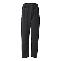 Jerzees Mens NuBlend Open Bottom Pant with Pockets