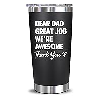 NewEleven Fathers Day Gift For Dad From Daughter Son Kids - Father Day Gifts For Dad, Father, Step Dad, Father In Law, Daddy - Funny Birthday Gifts For Men Dad - 20 Oz Tumbler