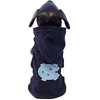 NCAA North Carolina Tar Heels Collegiate Cotton Lycra Hooded Dog Shirt