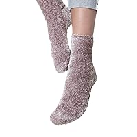 Womens Luxury Chenille Fuzzy Lounge Spa Socks Pair One Size