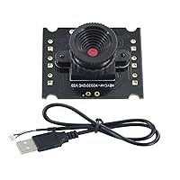 OV9726 Camera Module Board 1MP 3/2.8/6mm Focal-Length Supports MJPG/YUY2 for Face Recognition Projects USB Driver
