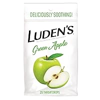 Soothing Throat Drops, Green Apple, 25 ct (Pack of 1)