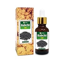 Babchi Oil (Psoralea Corylifolia) 100% Pure & Natural Undiluted Uncut Cold Pressed Carrier Oil | Use for Aromatherapy | Therapeutic Grade (50 ML with Dropper)