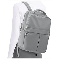 Laptop Backpack for Women Gym Backpack Casual Daypack Backpacks Travel Backpack for Traveling on Airplane Work Backpack for Men Lightweight Computer Backpack College Teacher Backpack(Grey)