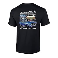 Ford 67 Mustang American Muscle Adult Short Sleeve Graphic Tee Shirt