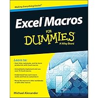 Excel Macros For Dummies Excel Macros For Dummies Paperback