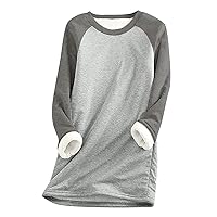 Fleece Pullover Women Lamb Wool Warm O-Neck Pullover Plus Size Soft Long Christmas Sweaters for Women