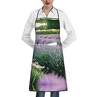 Pigs in Farm Bapcoku Cute Apron With Pockets For Men Women Chef Kitchen Cooking Baking Gardening