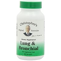 Dr. Christopher's Lung and Bronchial - 450 mg - 100 Vegetarian Capsules