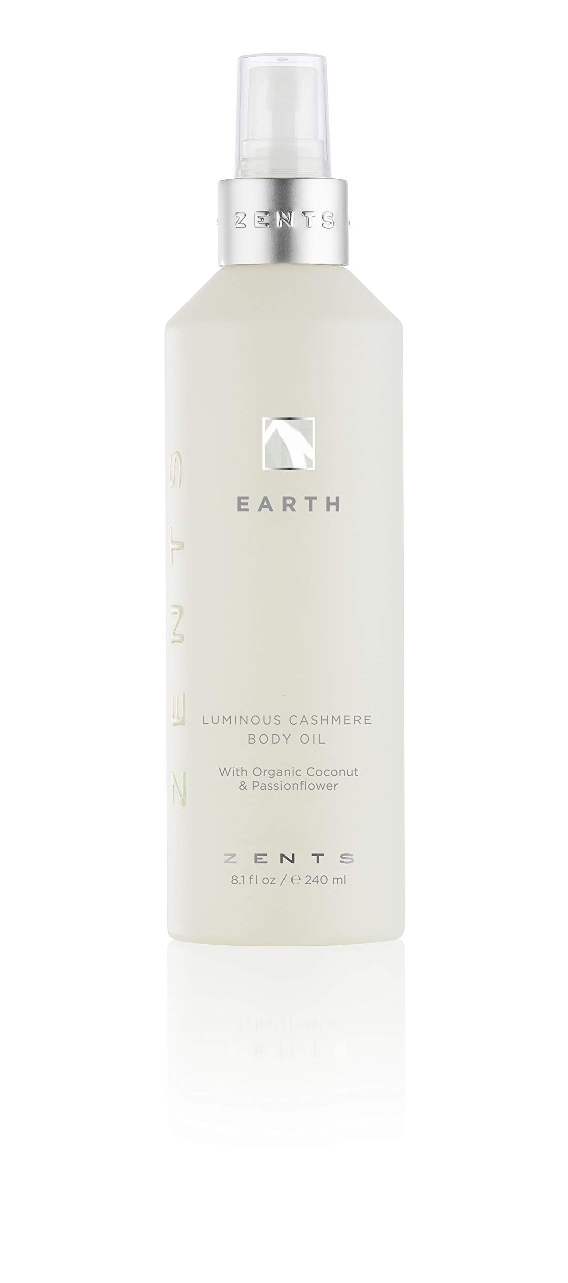 Zents Body Wash, Lotion, Cashmere Oil Set (Earth), Age Defying Combination to Cleanse, Moisturize and Nourish Dry Skin, A Powerful Skin Healing Trio