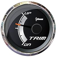 Platinum 2 Inch Trim Gauge for Johnson/Envinrude/Suzuki O/B - 22020