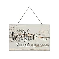 It Don't Matter Where We Go We Always Find Our Way Back Home Plaque Sign, Wood Wall Hanging Signs,Wall Decorations for Living Room,Modern Farmhouse Wall Decor,Rustic Home Decor,Personalized Housewarming Gift,10x16