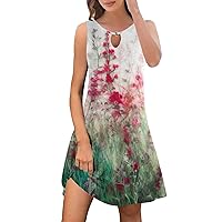 Dresses for Women 2024 Party Plus Size, Summer Dresses for Women Fashion Trendy Boho Floral Print Cover Up Cre