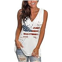 Crop Tops for Women Graphic Sleeveless V-Neck Tee Funny Outdoor Yoga Tops for Women Activewear Sleeveless