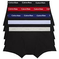 Calvin Klein Men's Underwear Cotton Classics 3 Pack Trunk