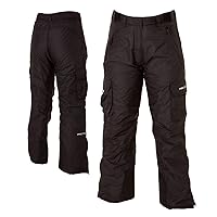 Arctix Women's Snow Sports Insulated Cargo Pants, Black, Medium